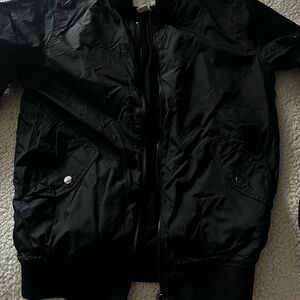 Black Bomber Jacket